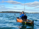 Kayak fishing with the Vibe Sea Ghost 110 Angler