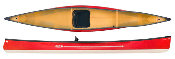 Swift Canoes Cruiser 14.8 Super Lightweight Pack Boat Open Canoe For Racing & Fitness Training