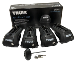 Thule Raised Rail Foot Pack 7104