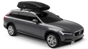 Thule Force XT XL - The Biggest Cargo Box In The Thule Force XT Range Loaded On A Car