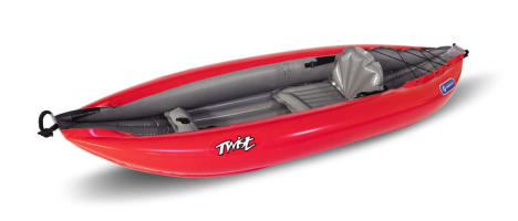 Gumotex Twist 1 compact inflatable kayak Red