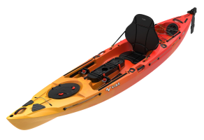 Vibe Kayaks Hydra 130 - Sunset, Red & Yellow