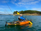 Fishing from the Vibe Kayaks Sea Ghost 110