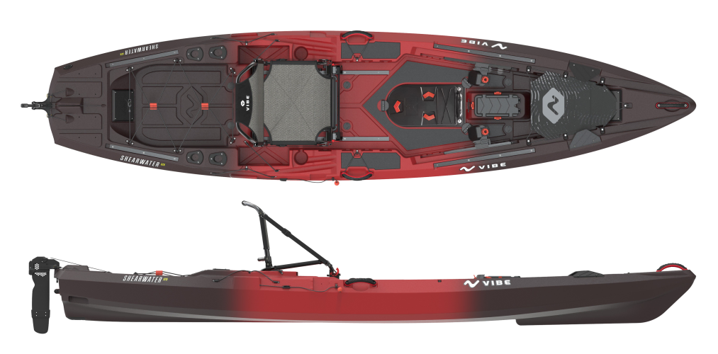 Vibe Kayaks Shearwater fishing kayaks