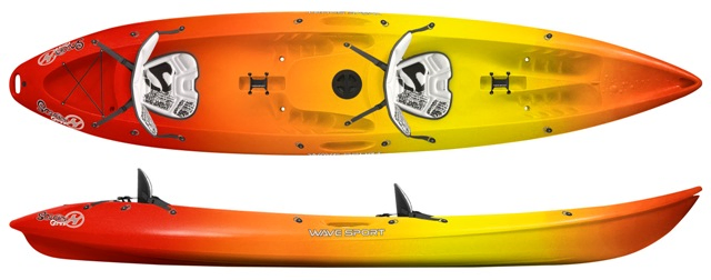 Wave Sport Gemini Tandem Sit On Top Kayaks