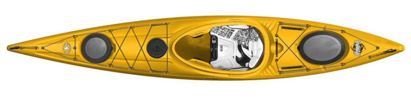 Wavesport Hydra 12.5 touring kayak 